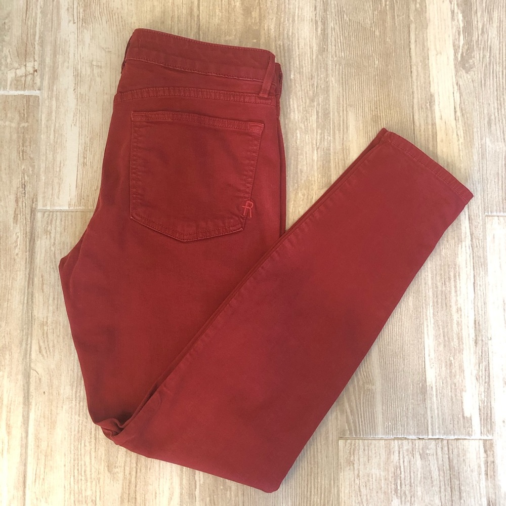 Rich & Skinny Red Women's Skinny Jeans